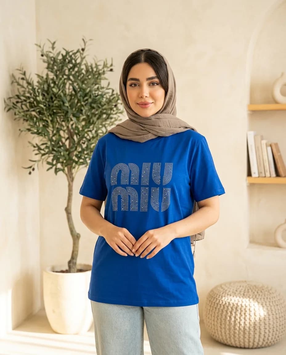 خروجی لباس روی مدل